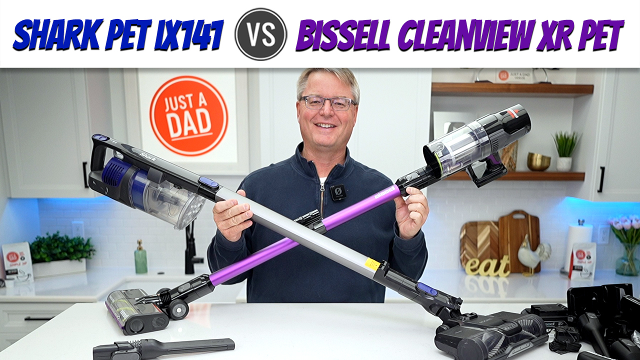 Watch Shark Pet IX141 vs Bissell Pet XR Cordless Vacuum COMPARISON